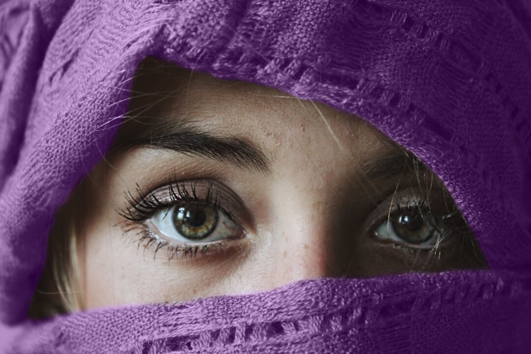 Winter Weather Purple